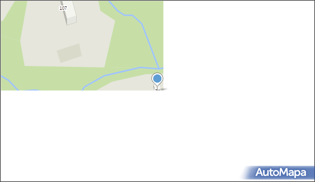 Ustrzyki Dolne, Mickiewicza Adama, 7A, mapa Ustrzyki Dolne