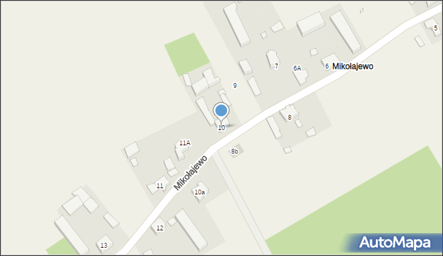 Wiatrowiec, Mikołajewo, 10, mapa Wiatrowiec