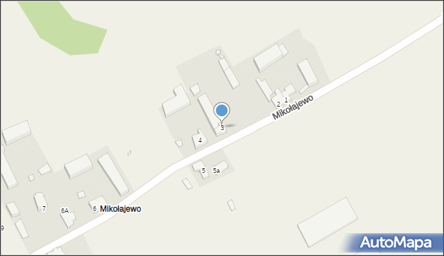 Wiatrowiec, Mikołajewo, 3, mapa Wiatrowiec