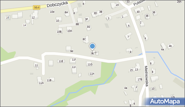 Wieliczka, Mietniowska, 9c, mapa Wieliczka