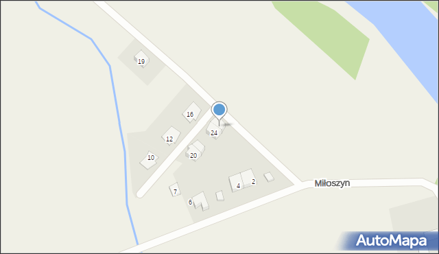 Wilkszyn, Miłoszyn, 26, mapa Wilkszyn