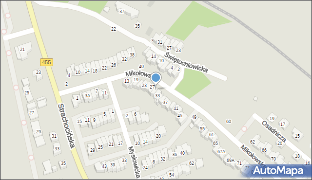 Wrocław, Mikołowska, 29, mapa Wrocławia