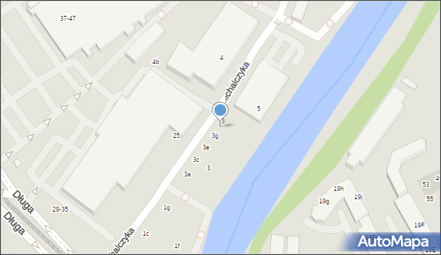 Wrocław, Michalczyka Kazimierza, 3j, mapa Wrocławia