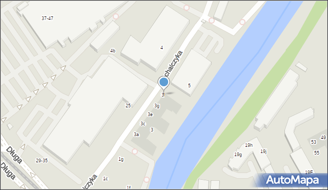 Wrocław, Michalczyka Kazimierza, 3k, mapa Wrocławia