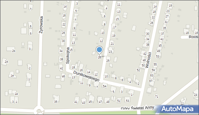 Zdzieszowice, Mickiewicza Adama, 16, mapa Zdzieszowice