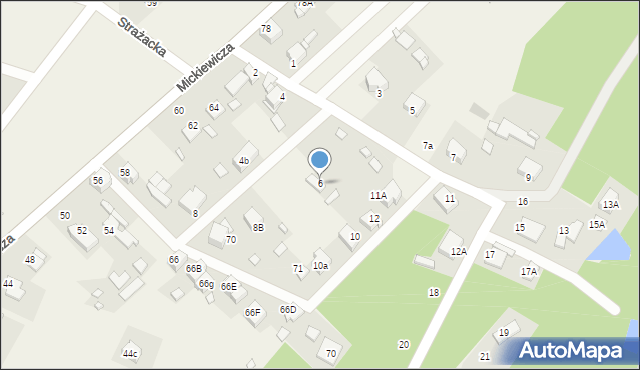 Dobieszowice, Młyńska, 6, mapa Dobieszowice