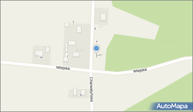 Kochanowo, Młyńska, 2, mapa Kochanowo