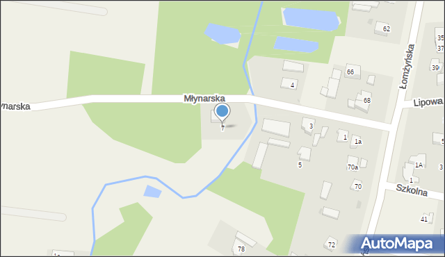 Konarzyce, Młynarska, 7, mapa Konarzyce