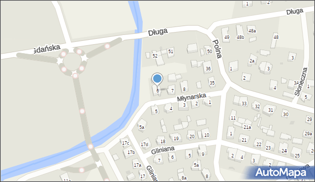 Lubowidz, Młynarska, 6, mapa Lubowidz