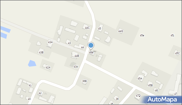 Młodocin Mniejszy, Młodocin Mniejszy, 44a, mapa Młodocin Mniejszy