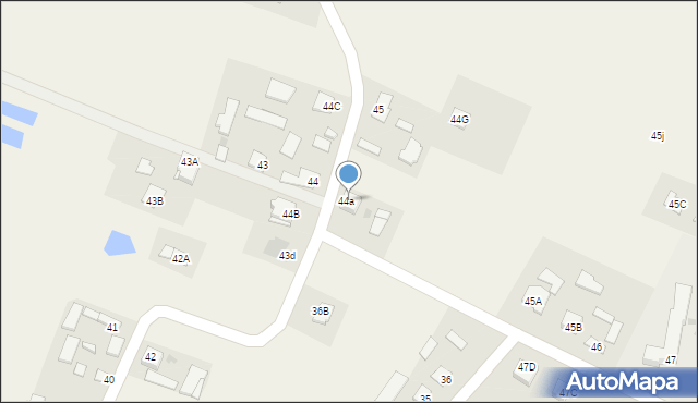 Młodocin Mniejszy, Młodocin Mniejszy, 44G, mapa Młodocin Mniejszy