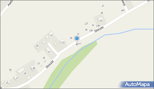 Młodziejowice, Młodziejowice, 40, mapa Młodziejowice