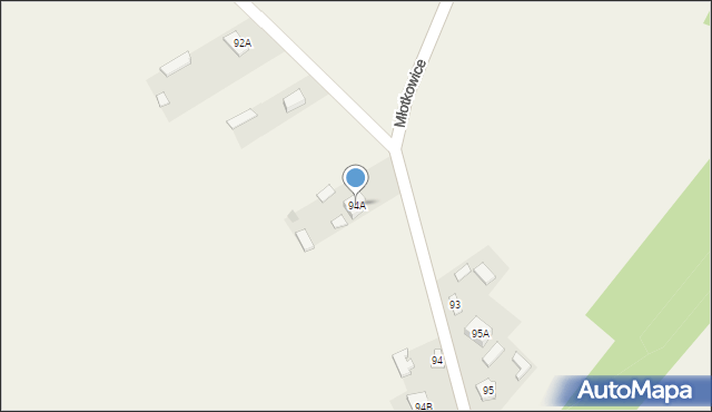 Młotkowice, Młotkowice, 94A, mapa Młotkowice
