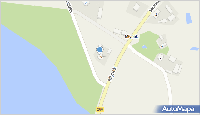 Młynek, Młynek, 3, mapa Młynek