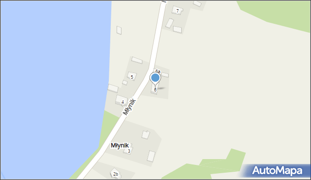 Młynik, Młynik, 6, mapa Młynik