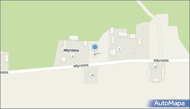 Młyniska, Młyniska, 4c, mapa Młyniska