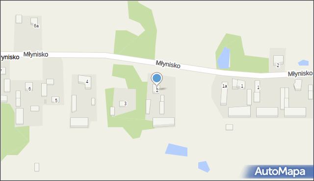 Młynisko, Młynisko, 2, mapa Młynisko