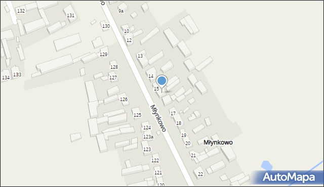 Młynkowo, Młynkowo, 16, mapa Młynkowo