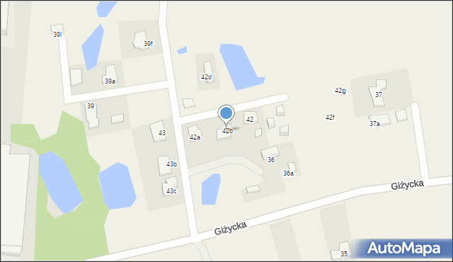 Młynowo, Młynowo, 42b, mapa Młynowo