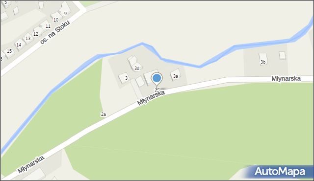 Nowa Wieś Lęborska, Młynarska, 3F, mapa Nowa Wieś Lęborska