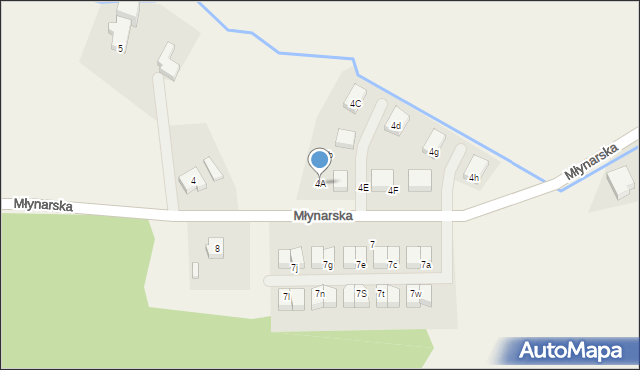 Nowa Wieś Lęborska, Młynarska, 4A, mapa Nowa Wieś Lęborska