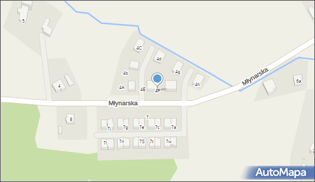 Nowa Wieś Lęborska, Młynarska, 4F, mapa Nowa Wieś Lęborska