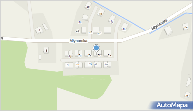 Nowa Wieś Lęborska, Młynarska, 7d, mapa Nowa Wieś Lęborska