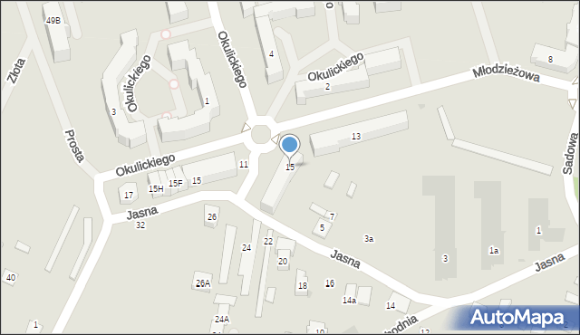 Nowy Dwór Mazowiecki, Młodzieżowa, 15, mapa Nowy Dwór Mazowiecki