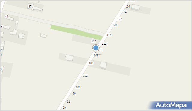 Nowy Kocin, Młodości, 108, mapa Nowy Kocin