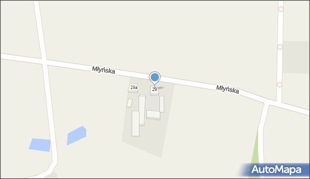 Przechlewo, Młyńska, 29, mapa Przechlewo