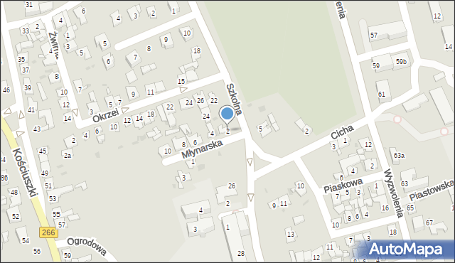 Radziejów, Młynarska, 2, mapa Radziejów