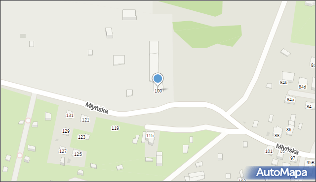 Ruda Śląska, Młyńska, 100, mapa Rudy Śląskiej
