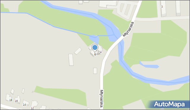 Sochaczew, Młynarska, 6, mapa Sochaczew