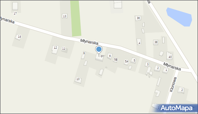 Wolanów, Młynarska, 8, mapa Wolanów