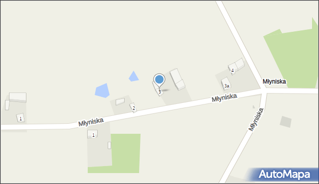 Wygoda, Młyniska, 3, mapa Wygoda