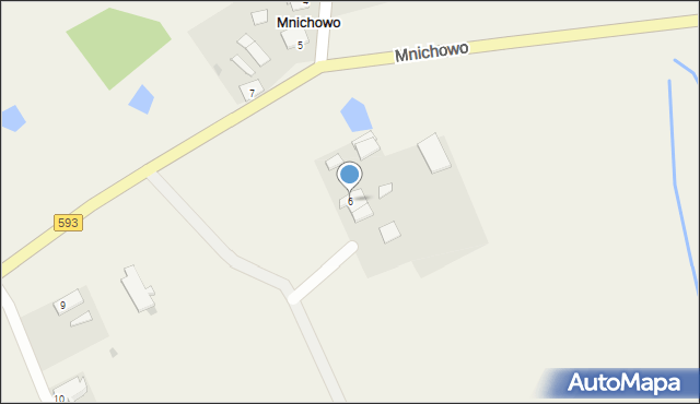 Mnichowo, Mnichowo, 6, mapa Mnichowo