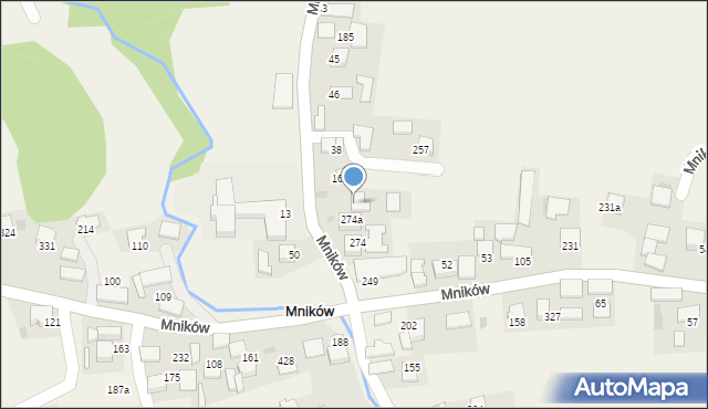 Mników, Mników, 48, mapa Mników