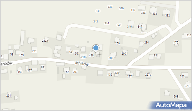 Mników, Mników, 56, mapa Mników