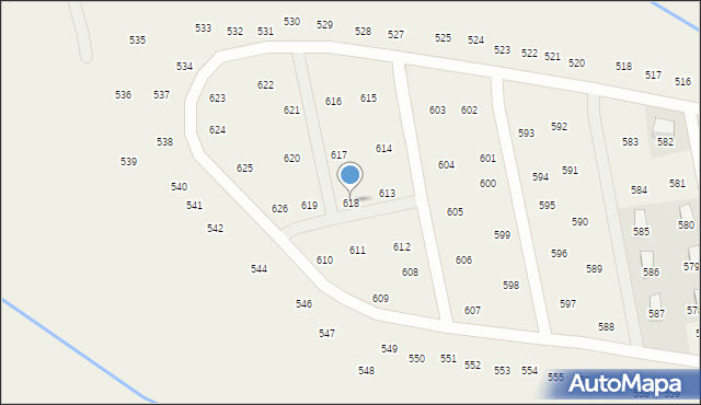 Mników, Mników, 618, mapa Mników