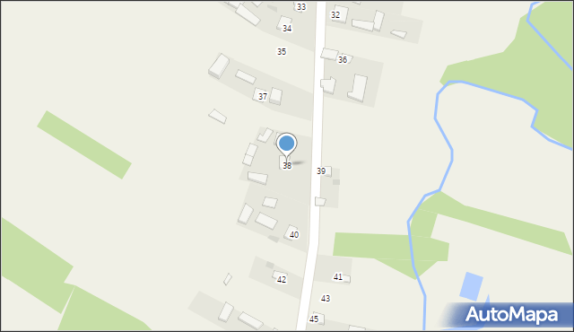 Mniszek, Mniszek, 38, mapa Mniszek