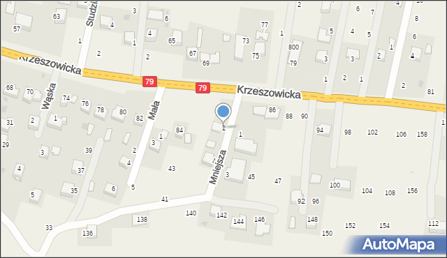 Wola Filipowska, Mniejsza, 2, mapa Wola Filipowska