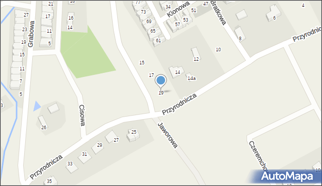 Bartąg, Morenowa, 19, mapa Bartąg