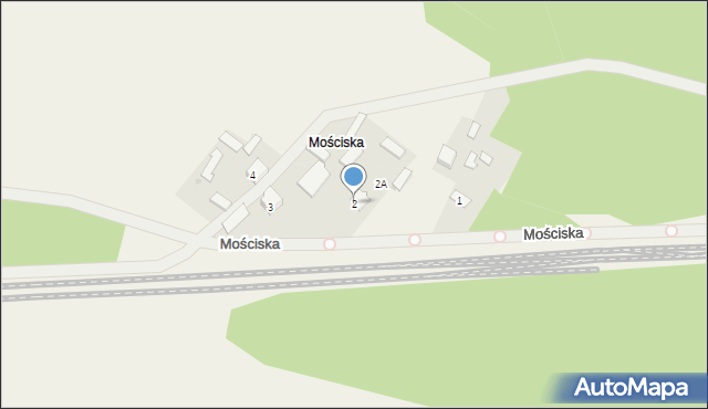 Czarnca, Mościska, 2, mapa Czarnca