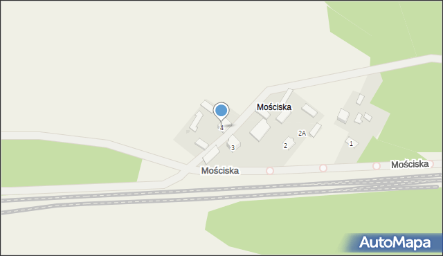 Czarnca, Mościska, 4, mapa Czarnca