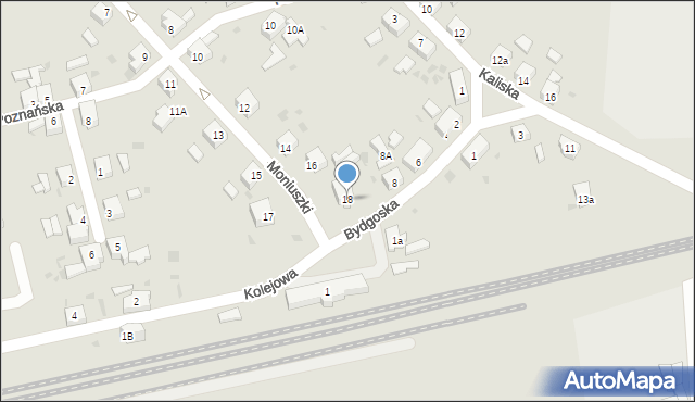 Drawsko Pomorskie, Moniuszki Stanisława, 18, mapa Drawsko Pomorskie