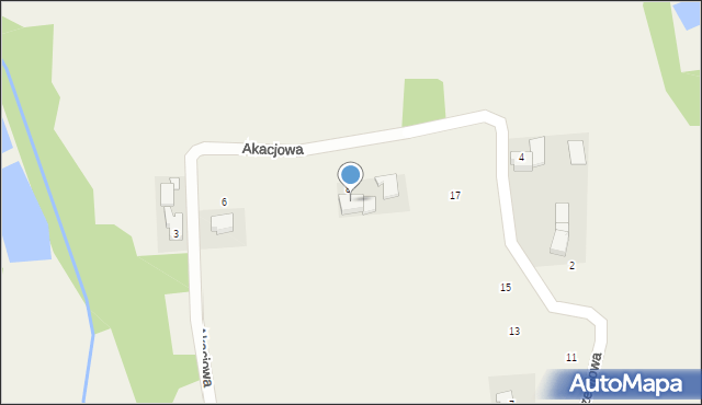 Głębowice, Modrzewiowa, 19, mapa Głębowice