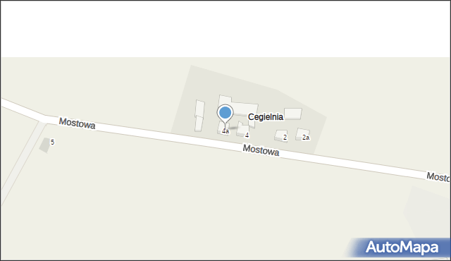 Gniewino, Mostowa, 4a, mapa Gniewino