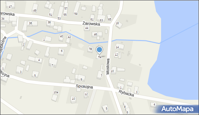 Imbramowice, Mostowa, 7A, mapa Imbramowice