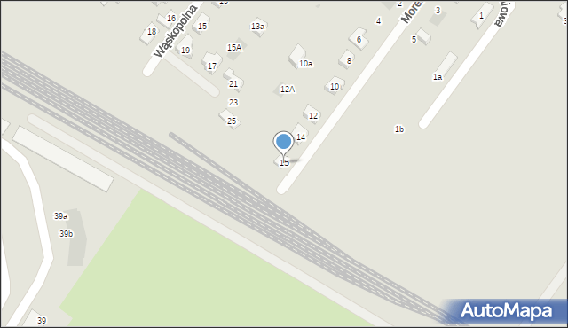 Jelcz-Laskowice, Morelowa, 16, mapa Jelcz-Laskowice