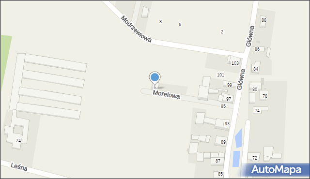 Jeszkowice, Morelowa, 2, mapa Jeszkowice